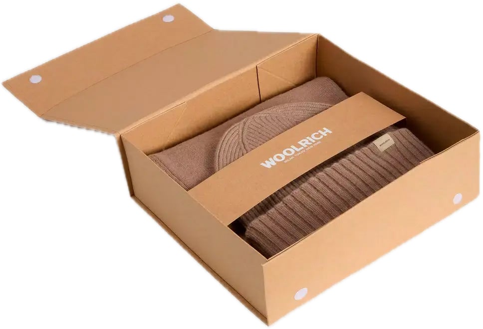 Woolrich Gift Box Falcon Brown Bruin