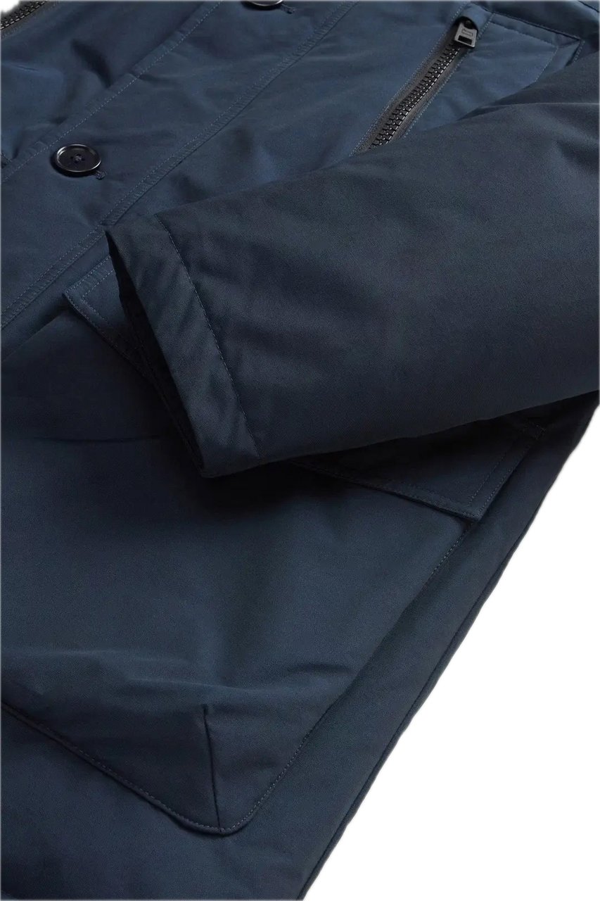 Woolrich Ramar Arctic Parka Evolution Melton Blauw