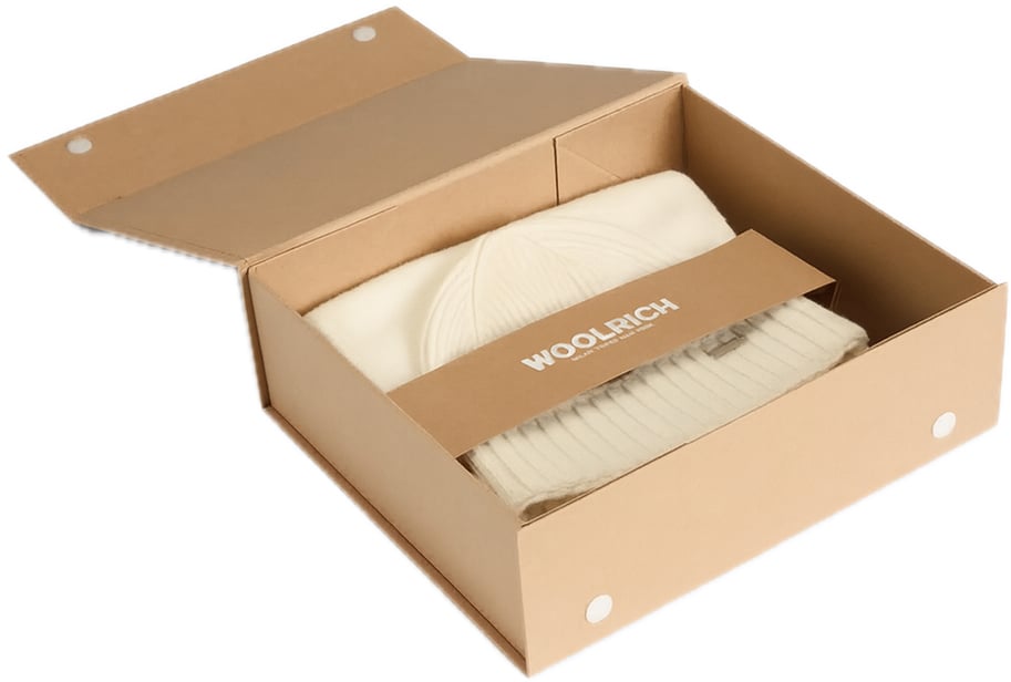 Woolrich Gift Box Cornstalk Beige