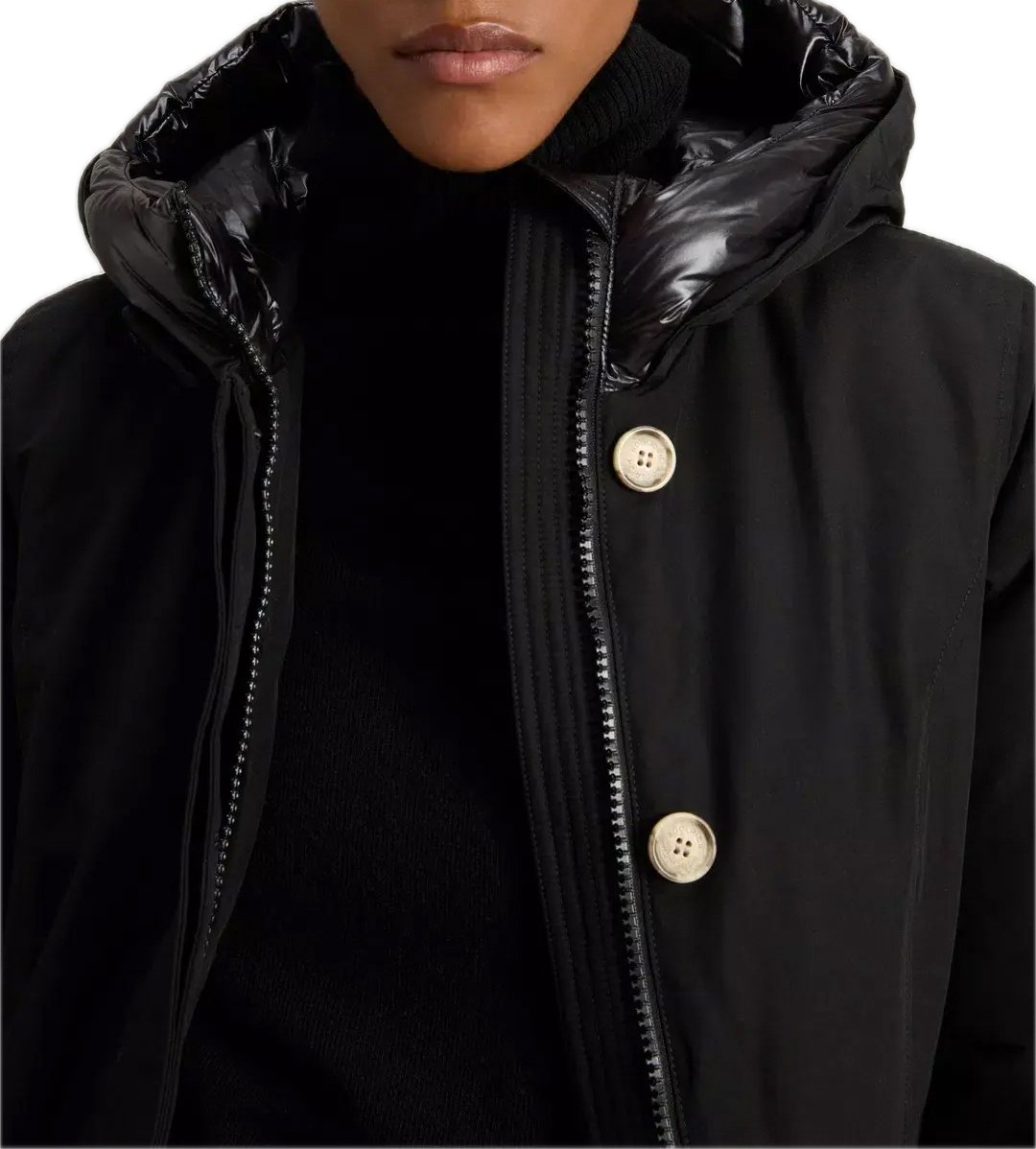 Woolrich Women Arctic Parka Black Zwart