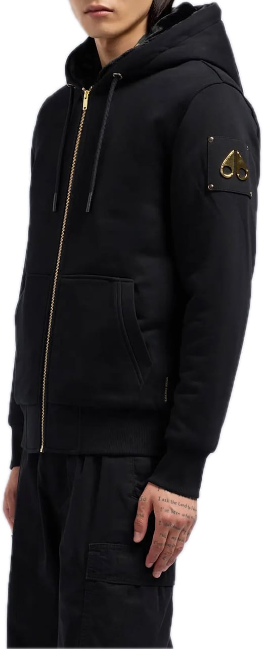 Moose Knuckles Linden Bunny Gold Black Zwart