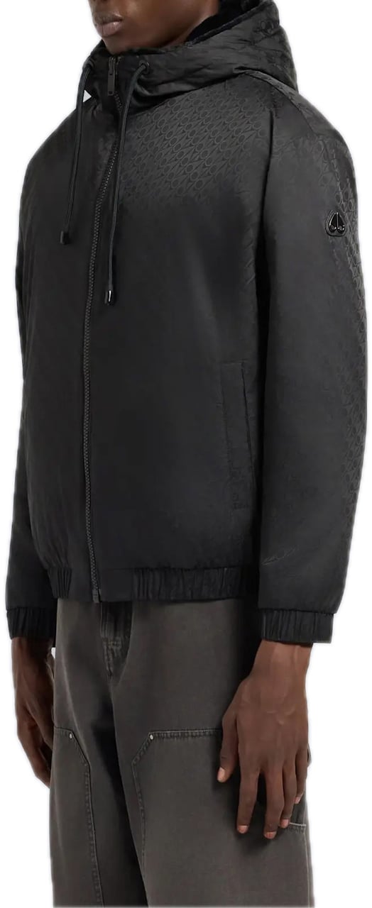 Moose Knuckles Borden Reversible Bunny Black Zwart