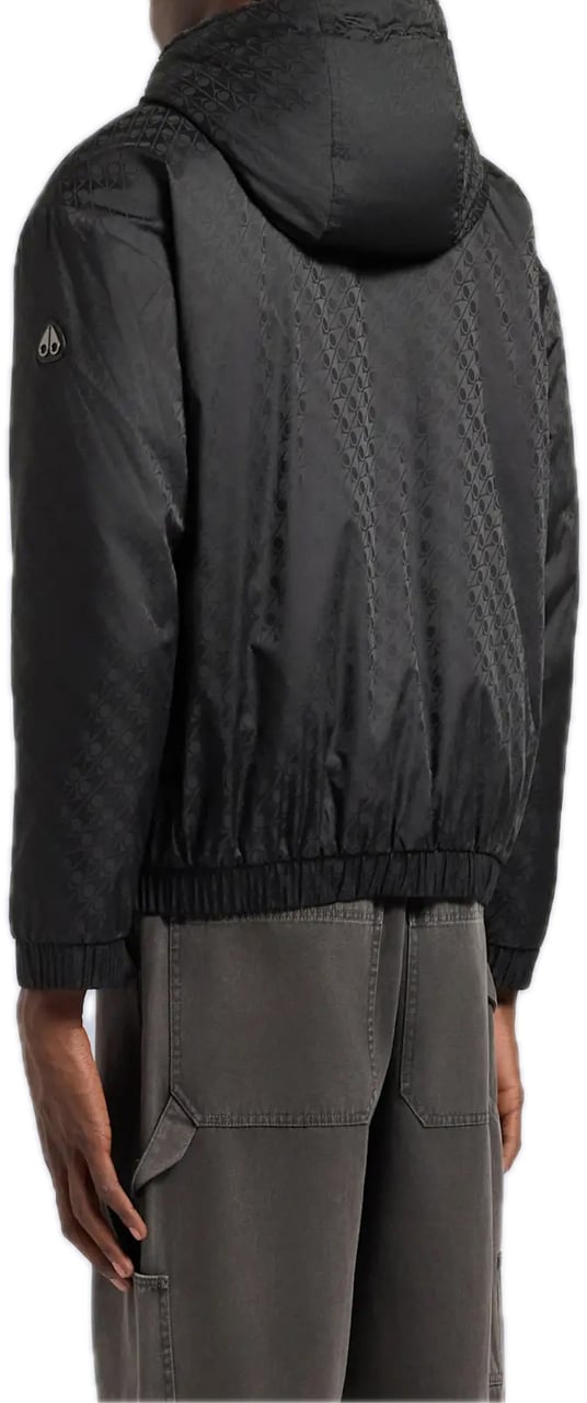 Moose Knuckles Borden Reversible Bunny Black Zwart