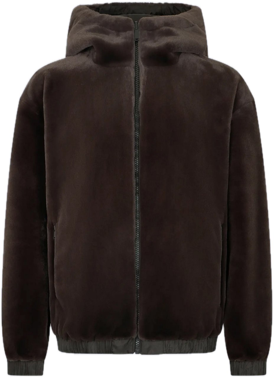 Moose Knuckles Borden Reversible Bunny Espresso Br Bruin