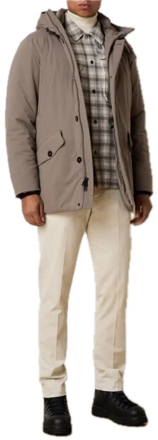 Woolrich Stretch Arctic Parka Falcon Brown Bruin