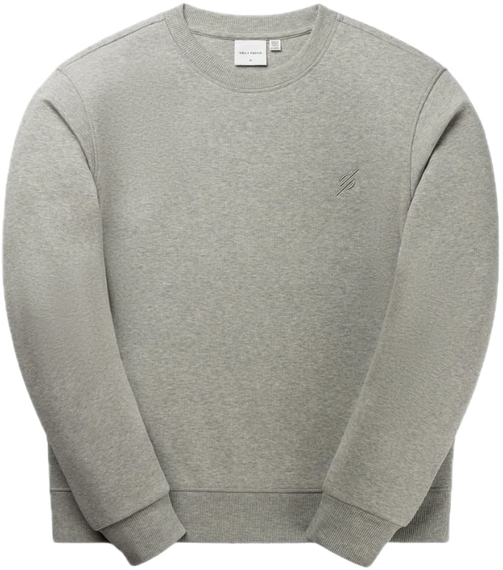 Daily Paper Mono rib sweater Grijs