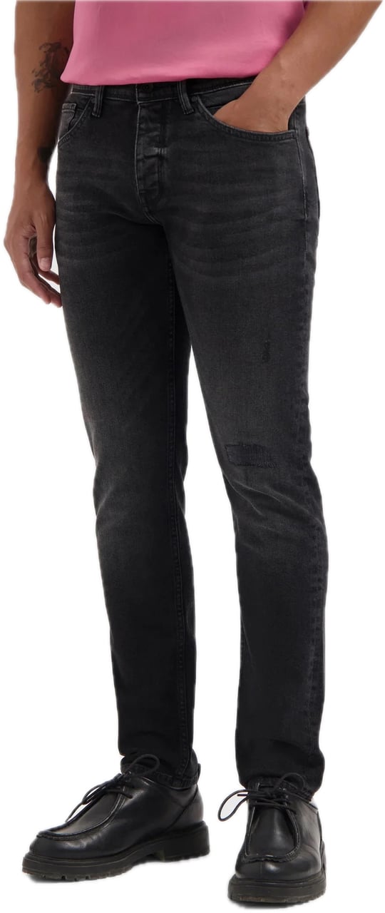 Pure Path The Ryan Slim Fit Jeans Zwart