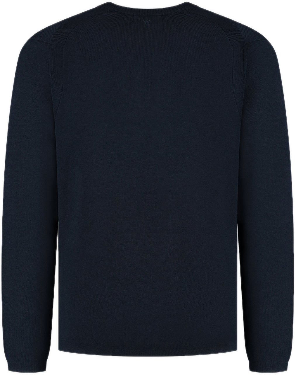 Pure Path Heavy Knit Sweater Dark Navy Blauw