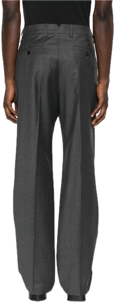 AMI Paris broek flanel Grijs