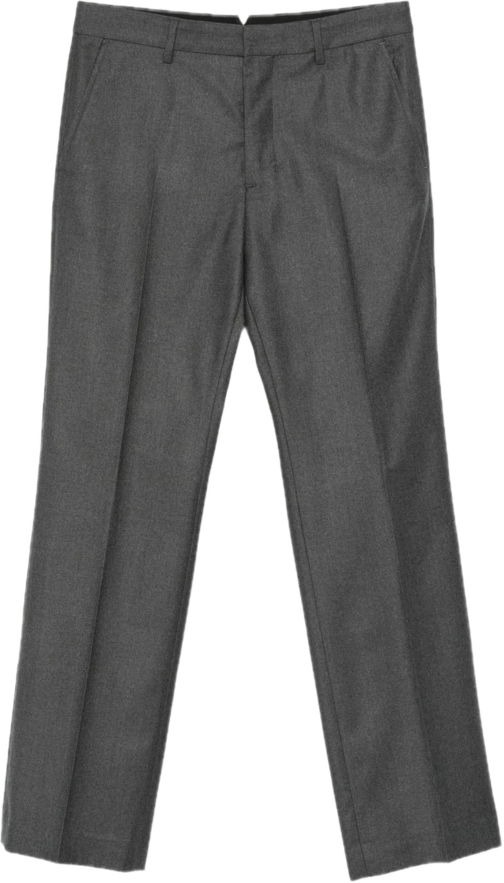 AMI Paris broek flanel Grijs