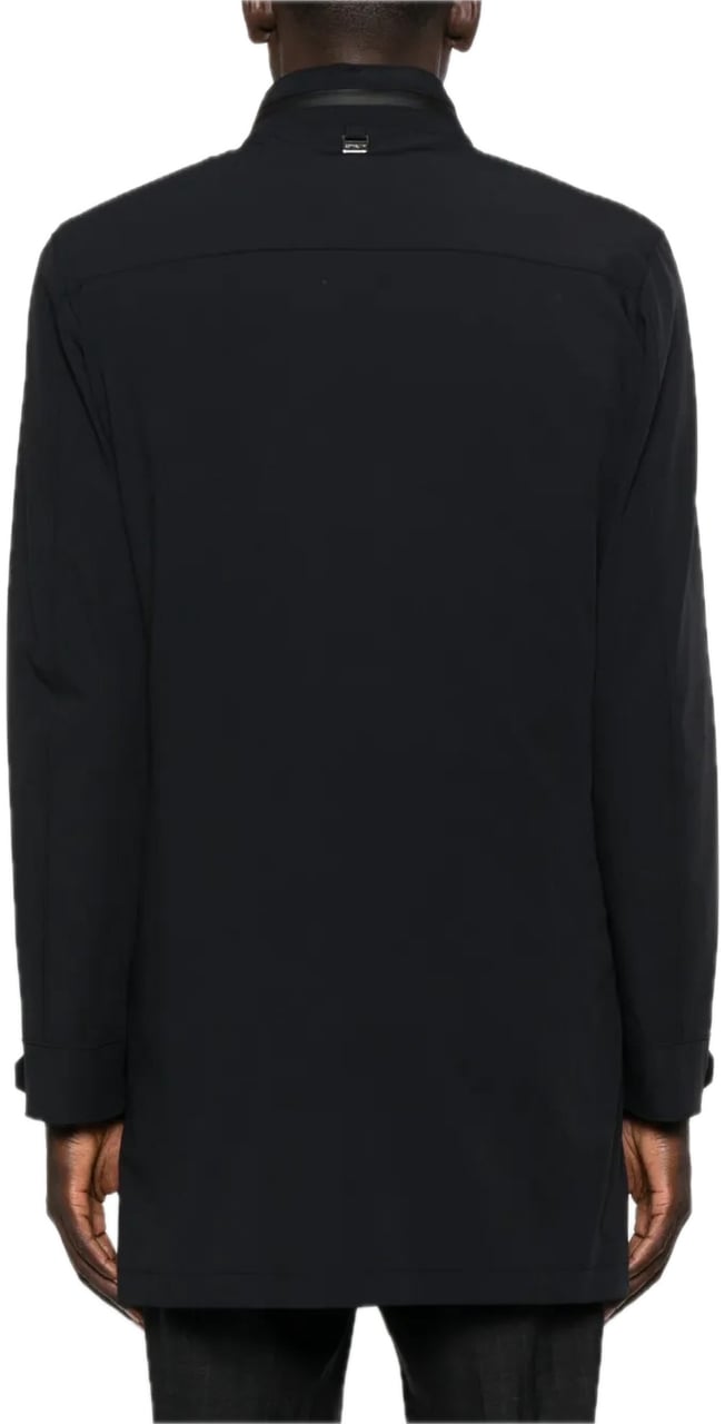 Corneliani parka donkerblauw Blauw
