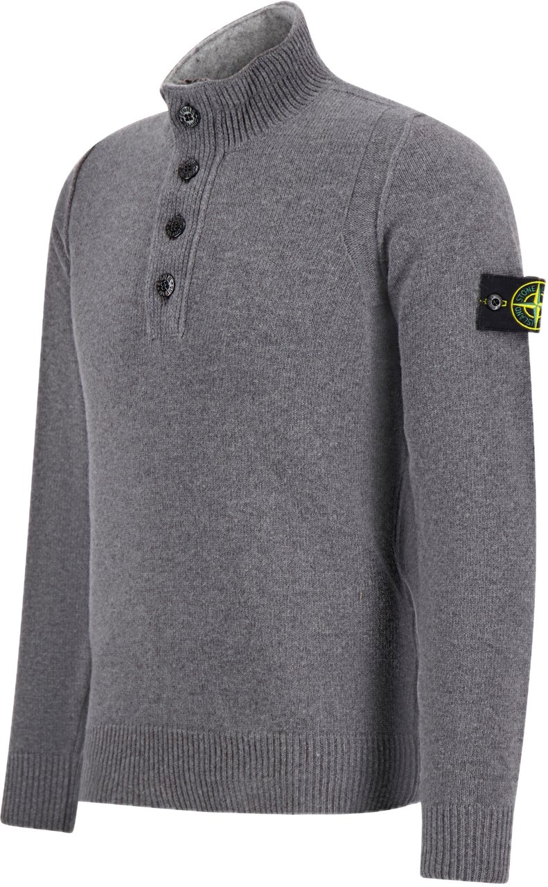 Stone Island grijze trui Grijs