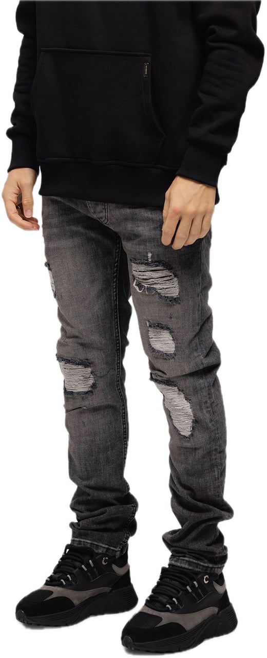 Richesse Deluxe Force Jeans Grijs Grijs