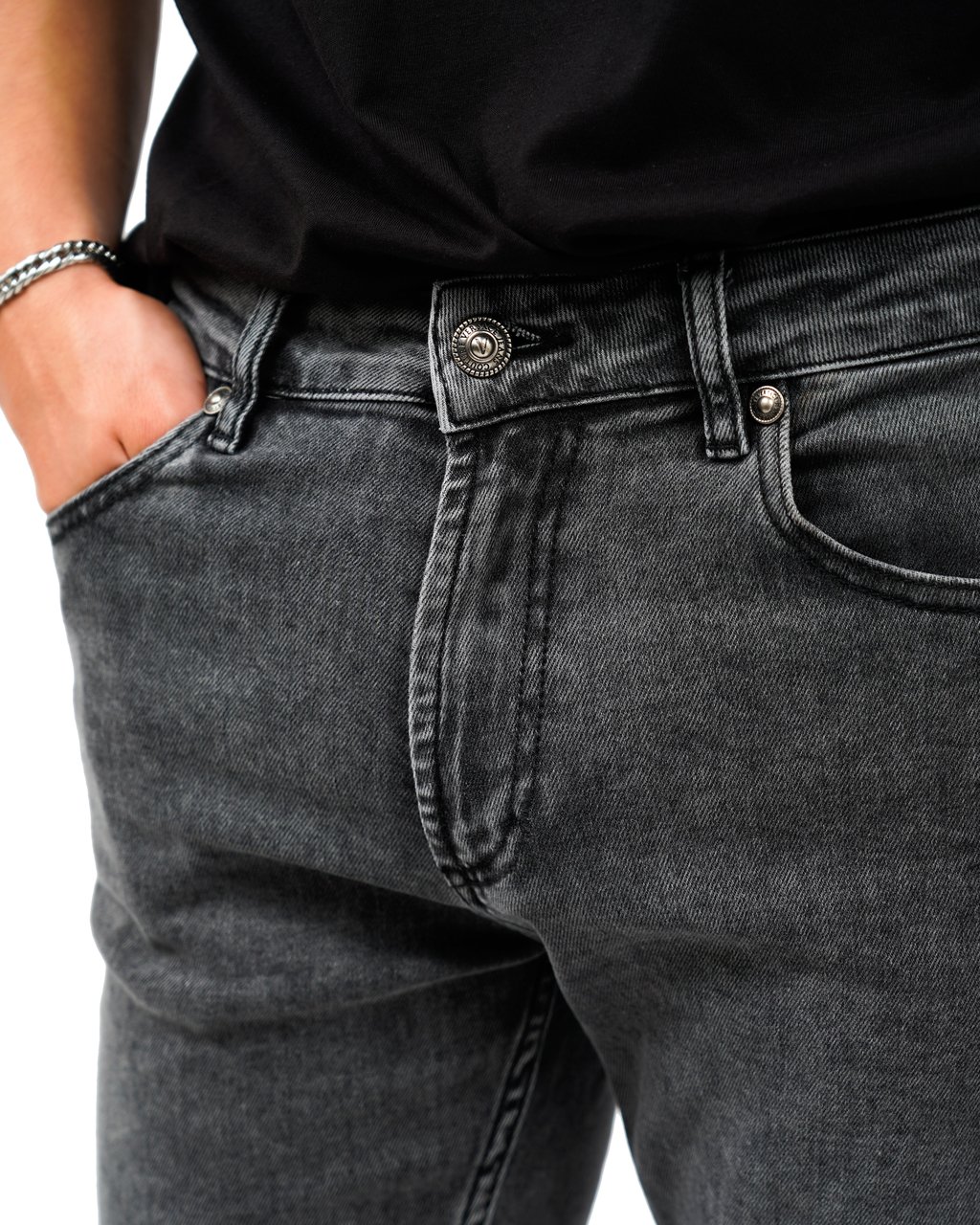 Versace Jeans Couture Versace Jeans Couture Jeans Grey Skinny Fit Grijs