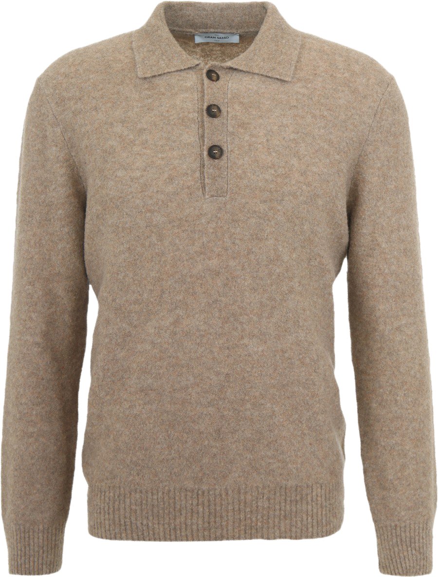 Gran Sasso Polo trui taupe Taupe