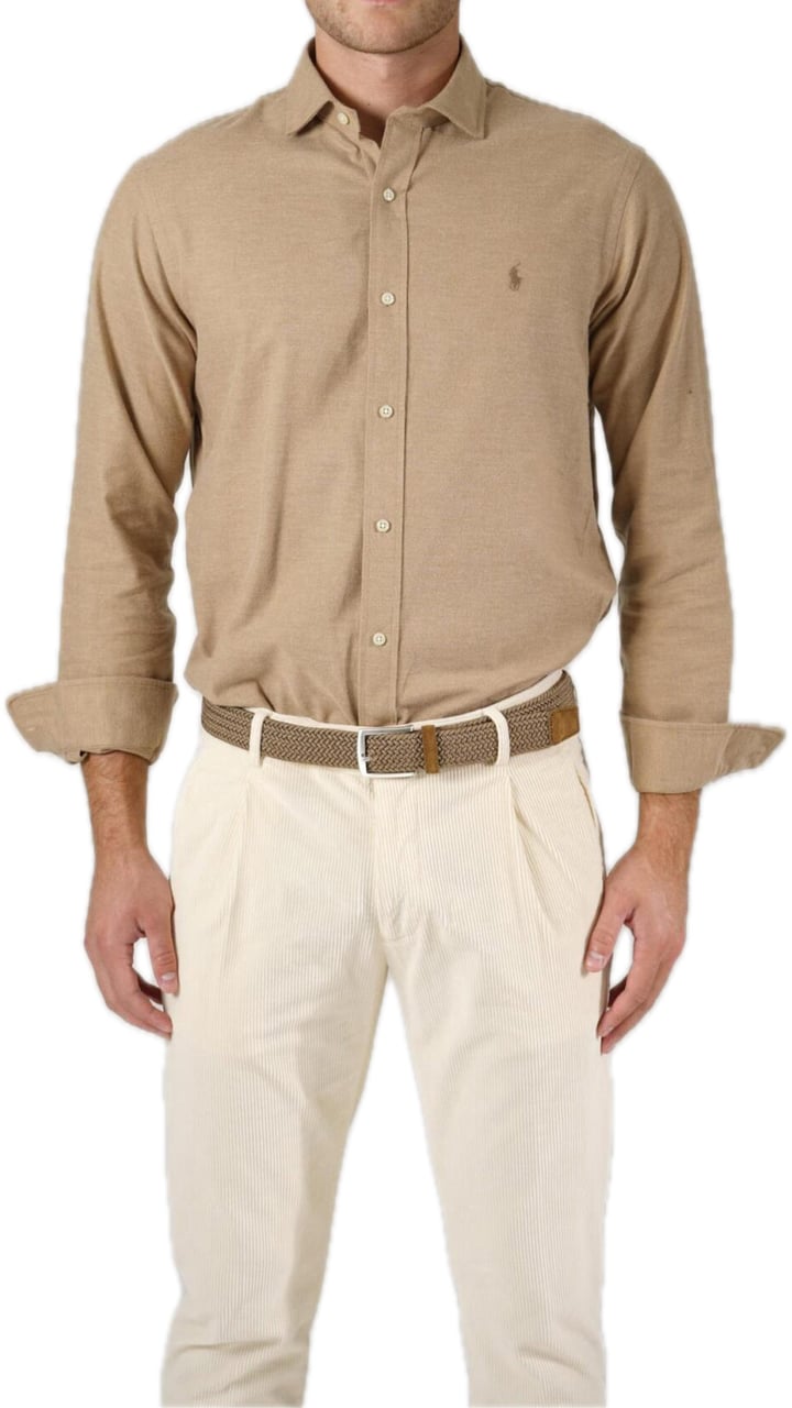 Ralph Lauren Bruine polo Bruin