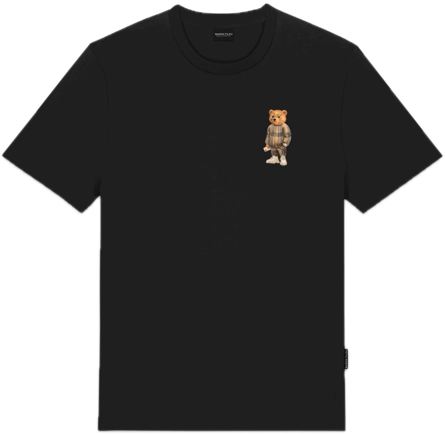 Baron Filou Chestprint T-shirt Cxlviii Zwart