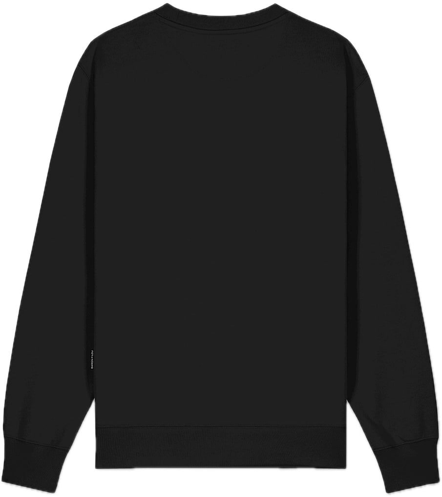 Baron Filou Chestprint Pullover Clii Zwart