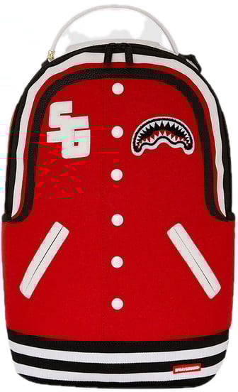 Sprayground Varsity Shark Dlx Backpack Rood