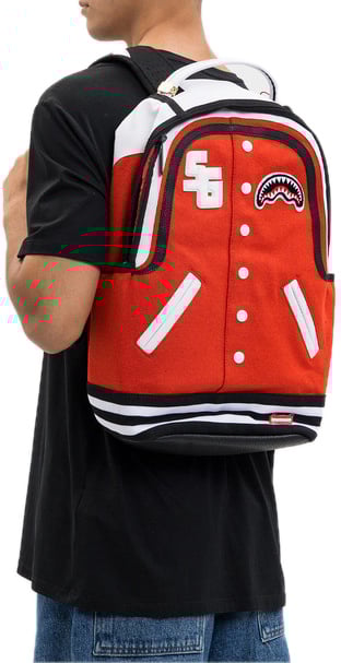 Sprayground Varsity Shark Dlx Backpack Rood