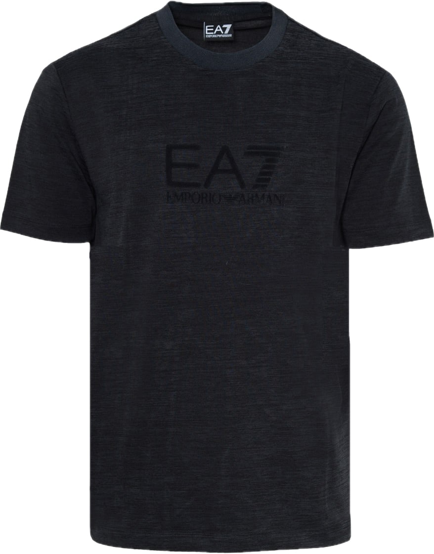 EA7 T-shirt Black Zwart