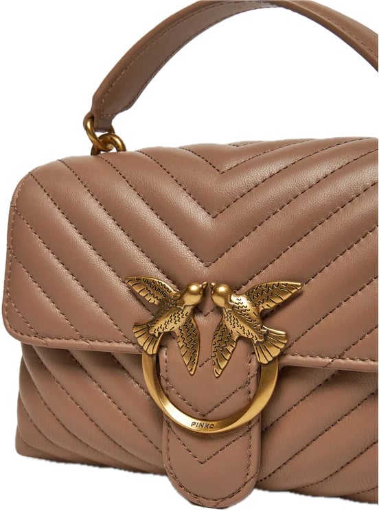 Pinko Love Lady Puff Taupe