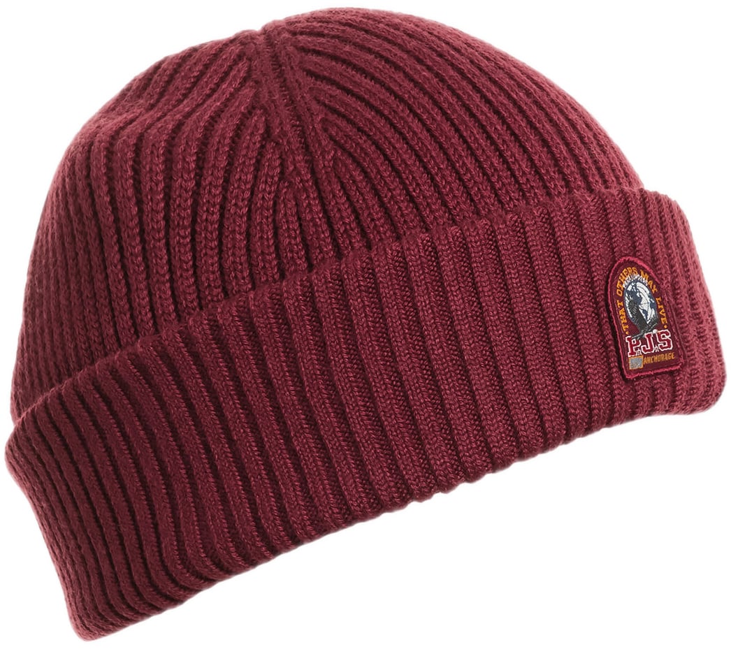 Parajumpers rib hat amarone Rood