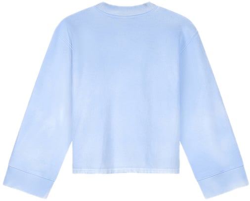 ØLÅF Sprayed crewneck Blauw