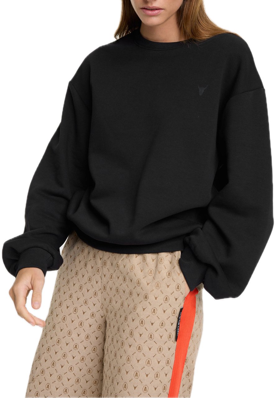 ALIX photoprint sweater Zwart