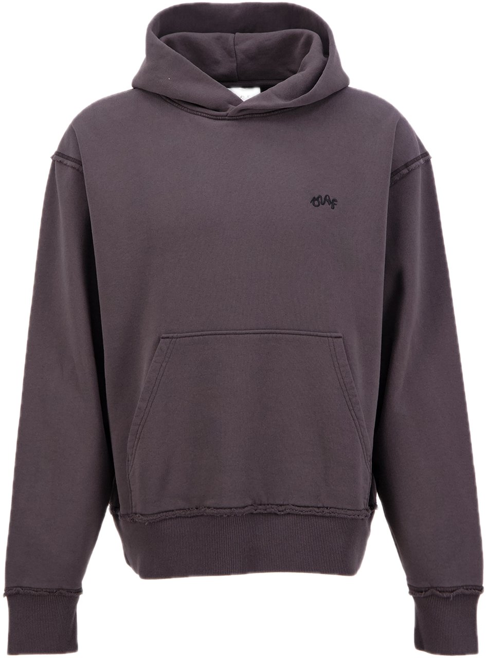 ØLÅF Signature boxy hoodie Bruin