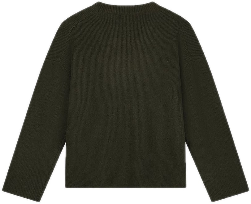 ØLÅF Signature Knitted Crewneck Groen