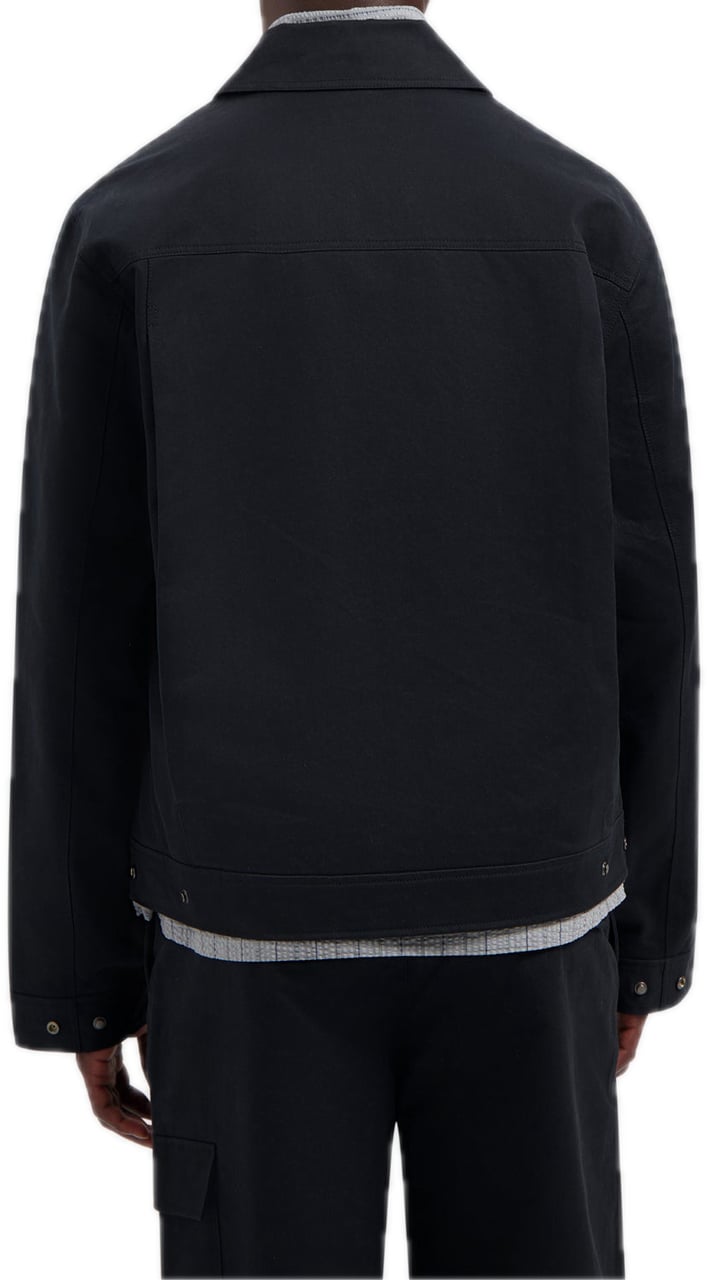 ØLÅF Structured jacket Zwart