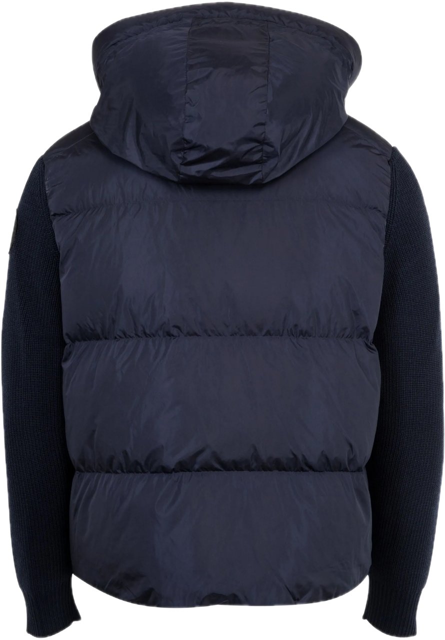 Canada Goose blue hybridge jacket Blauw