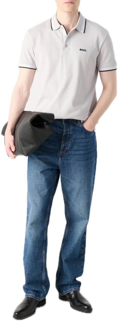 Boss Paddy Polo Grijs