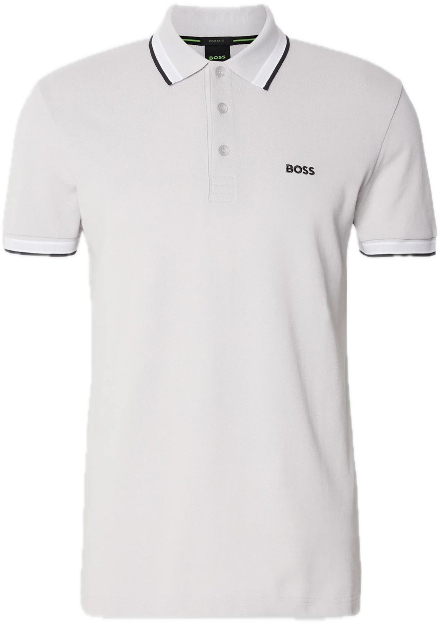Boss Paddy Polo Grijs