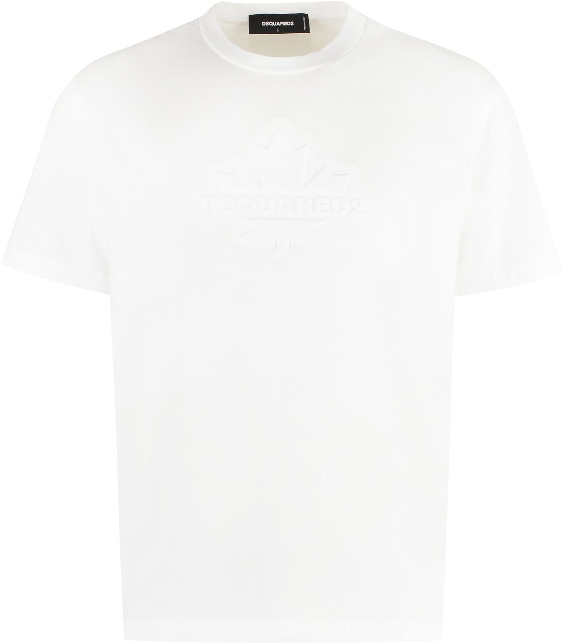 Dsquared2 Cotton crew-neck T-shirt Wit