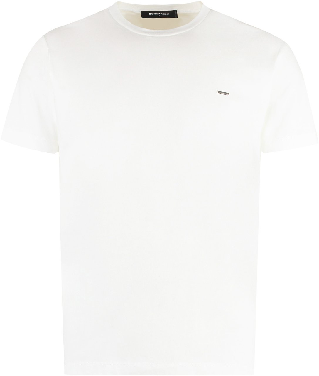 Dsquared2 Cotton crew-neck T-shirt Wit