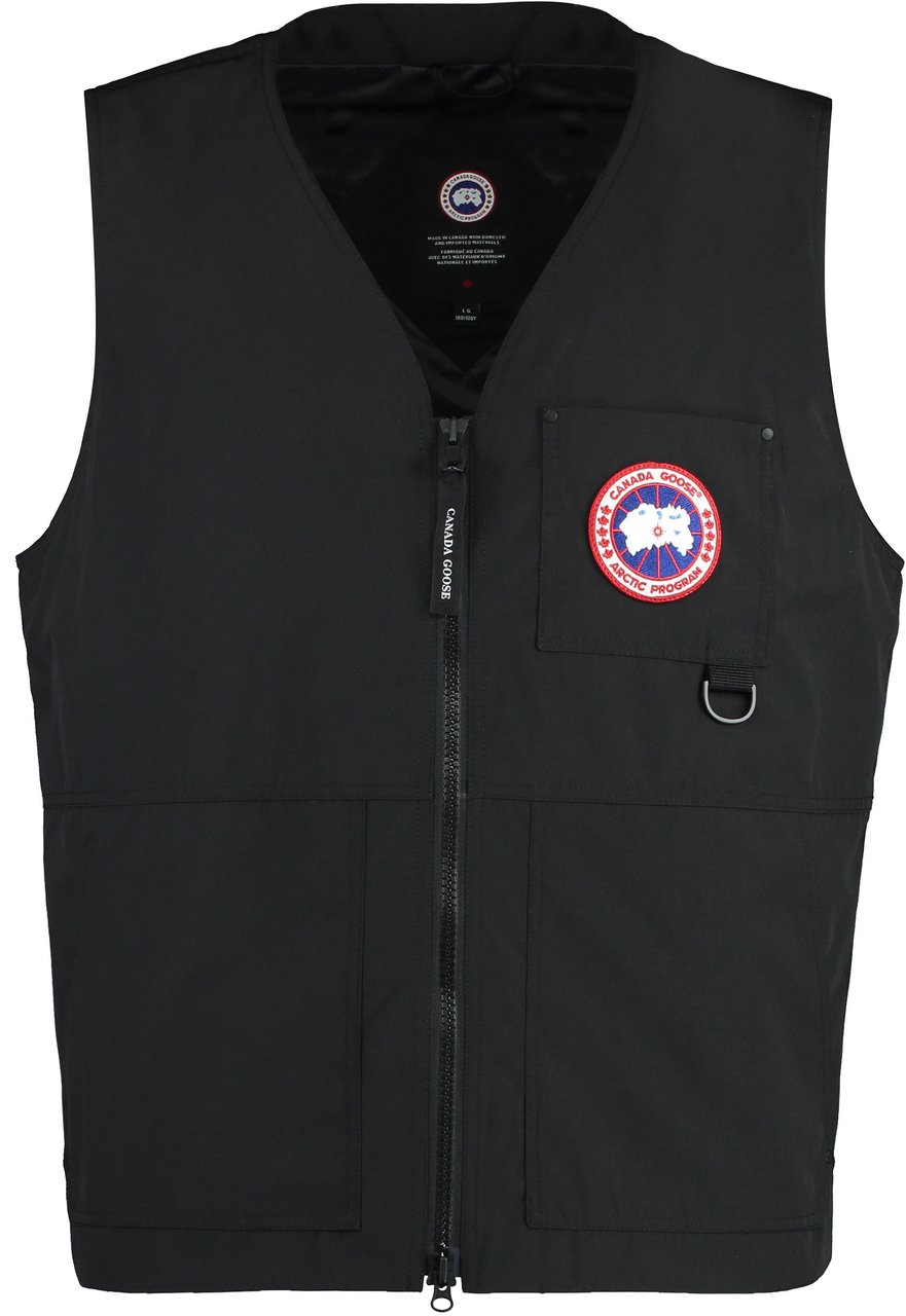 Canada Goose cg canmore vest black Zwart