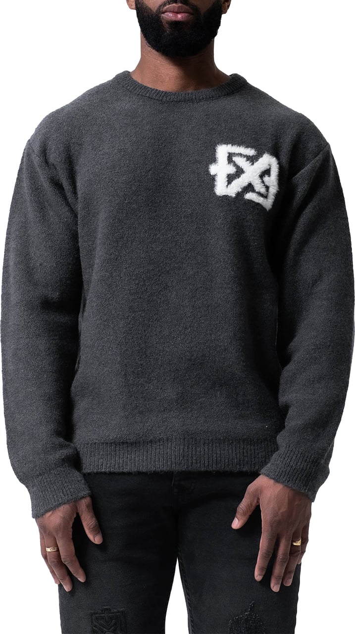 XPLCT Studios Trust Sweater Grijs