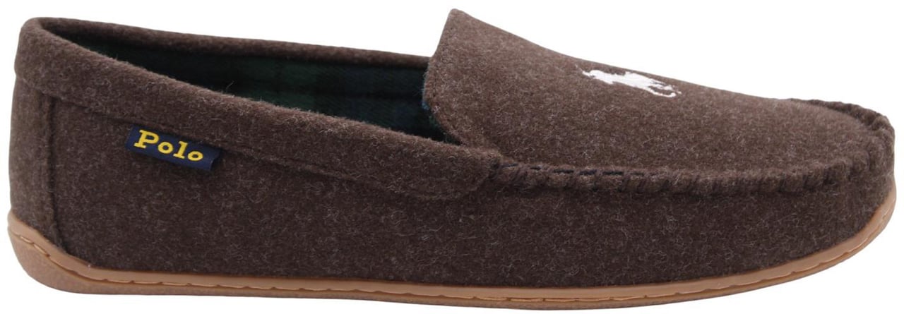 Ralph Lauren Pantoffel Brown Bruin