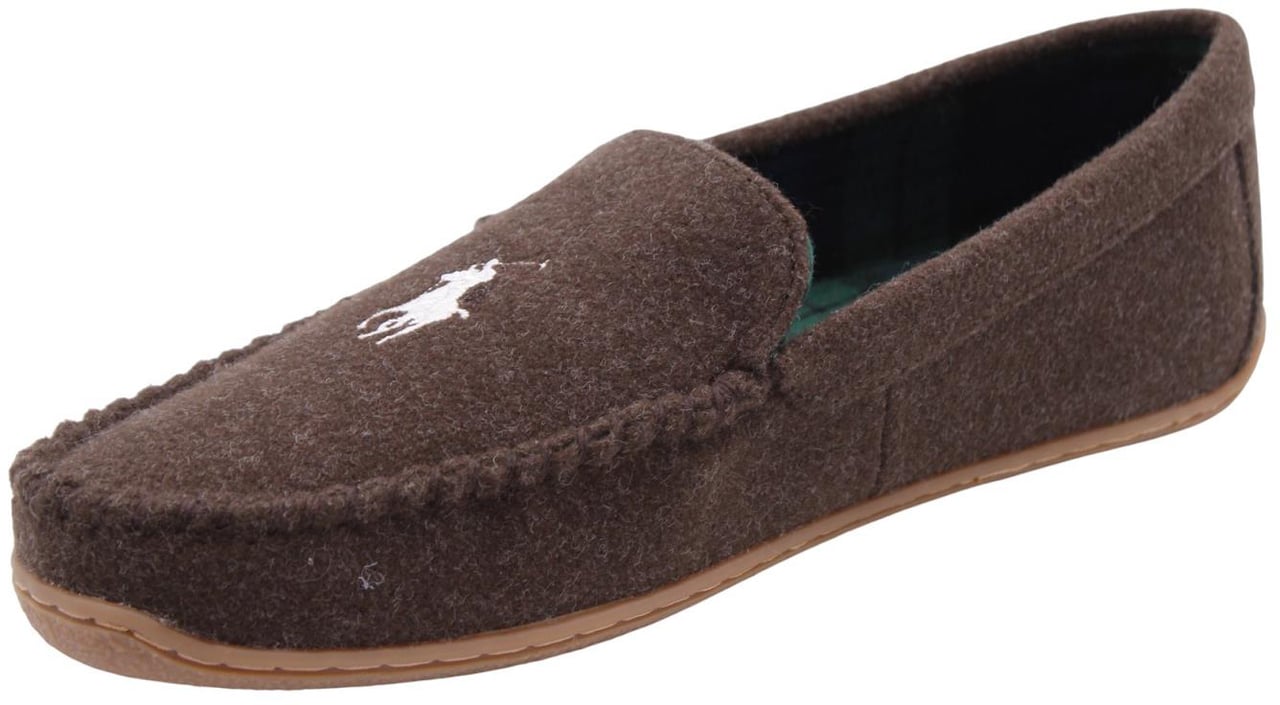 Ralph Lauren Pantoffel Brown Bruin