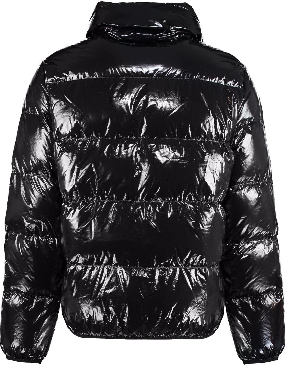 Dsquared2 Glossy nylon down jacket Zwart