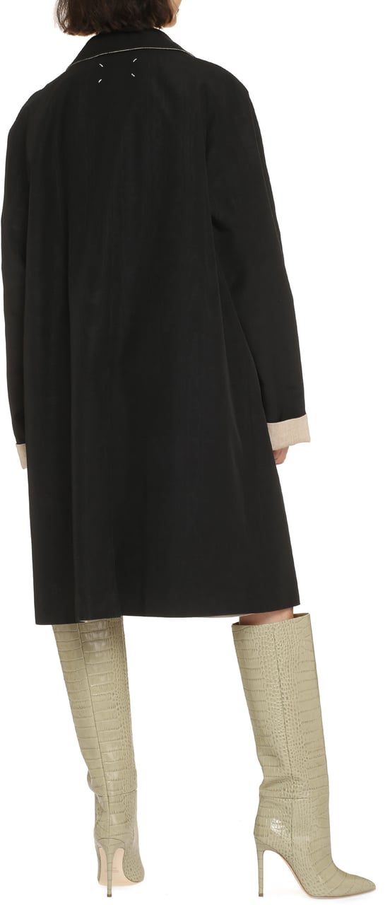 Maison Margiela Reversible trench-coat Zwart