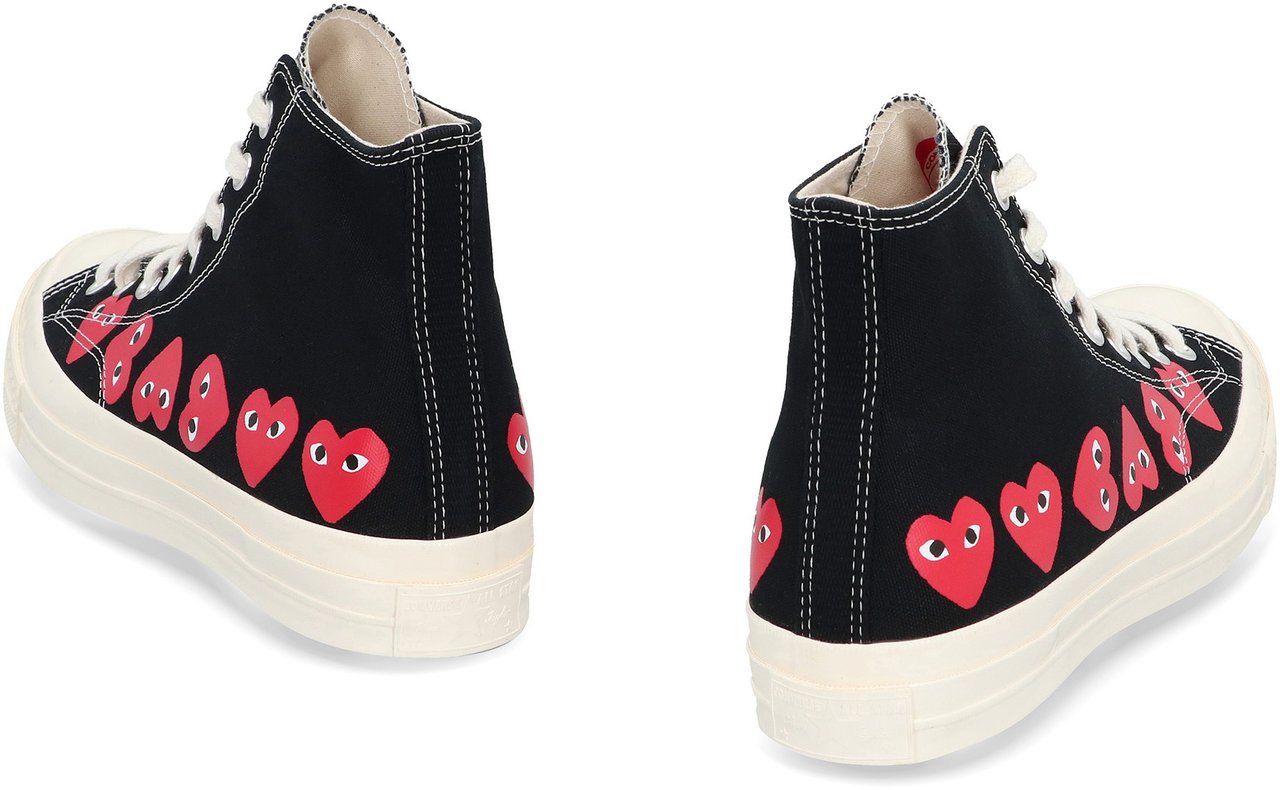 Comme des Garçons Converse x Comme des Garçons PLAY - Chuck 70 High-top sneakers Zwart