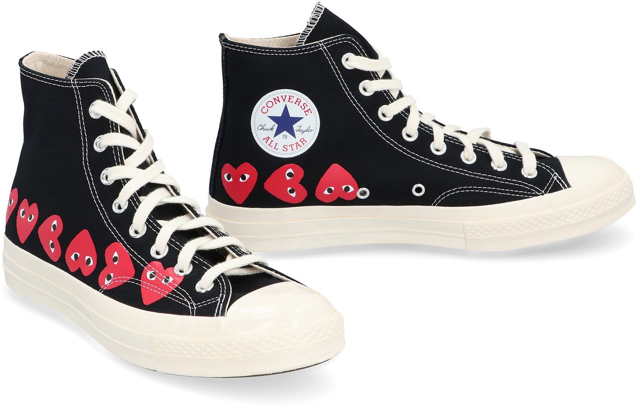 Comme des Garçons Converse x Comme des Garçons PLAY - Chuck 70 High-top sneakers Zwart