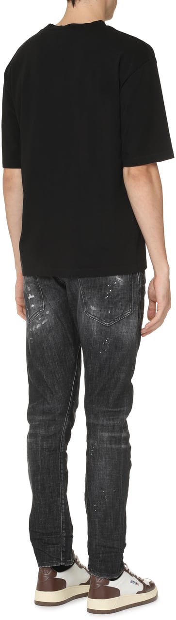 Dsquared2 T-SHIRT ICON Zwart