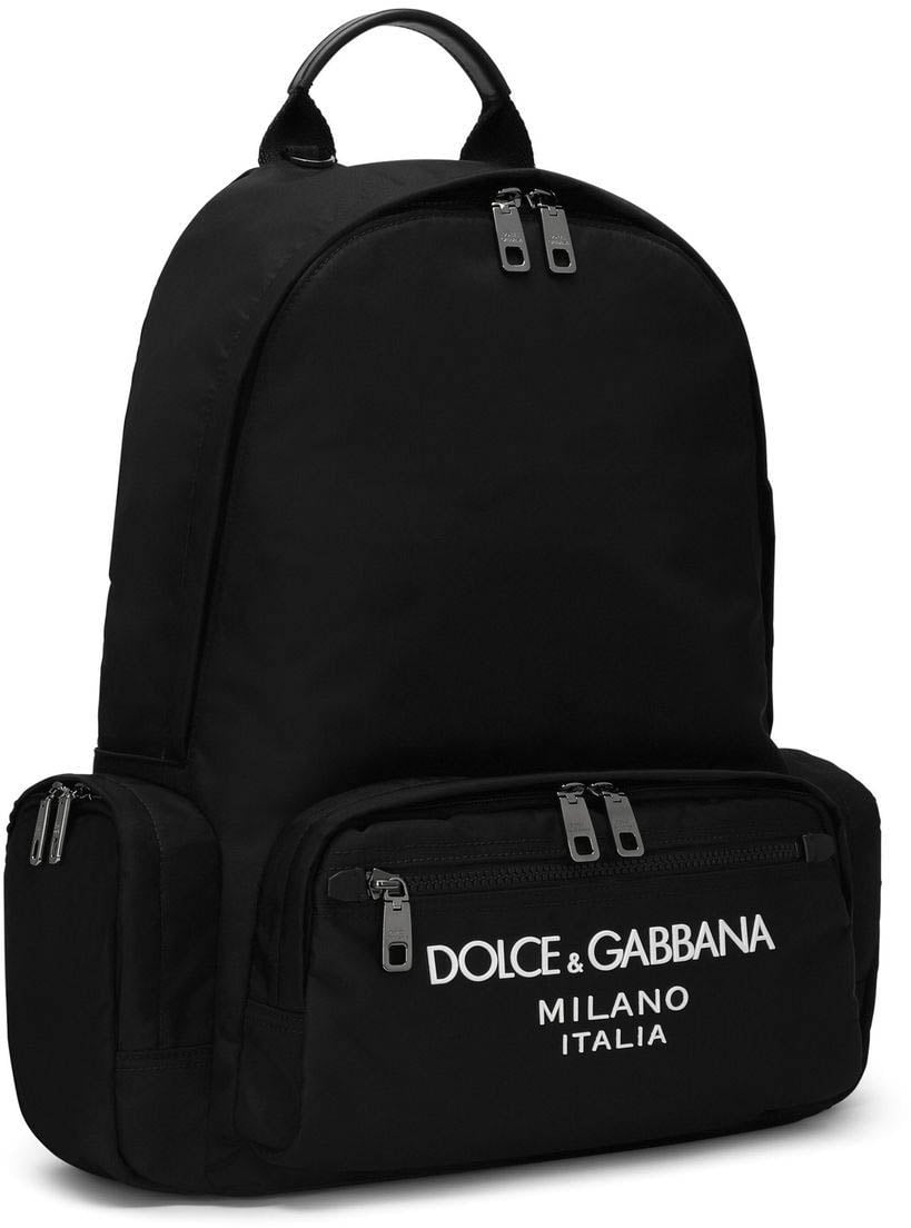 Dolce & Gabbana Logo Backpack Zwart