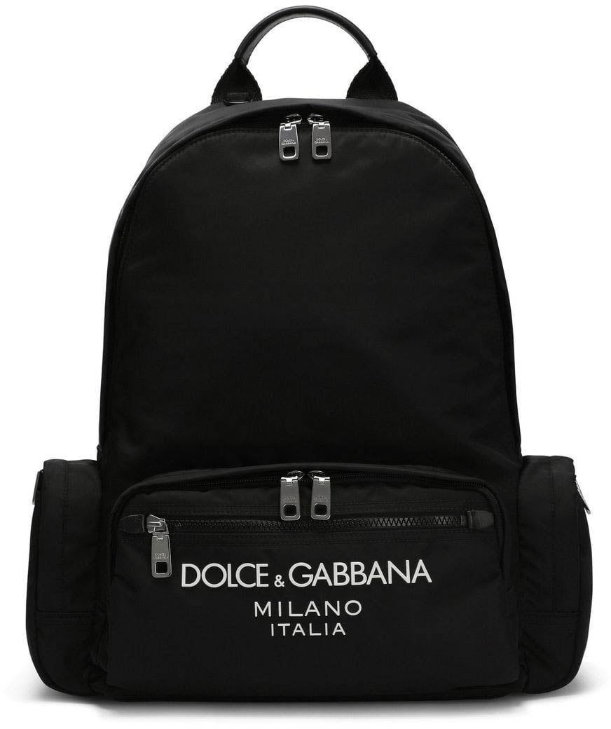 Dolce & Gabbana Logo Backpack Zwart