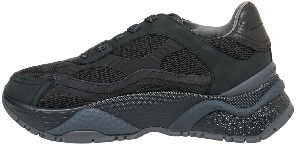 Philippe Model Sneakers con Suola Rialzata Zwart