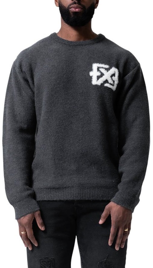 XPLCT Studios Trust Sweater Grijs